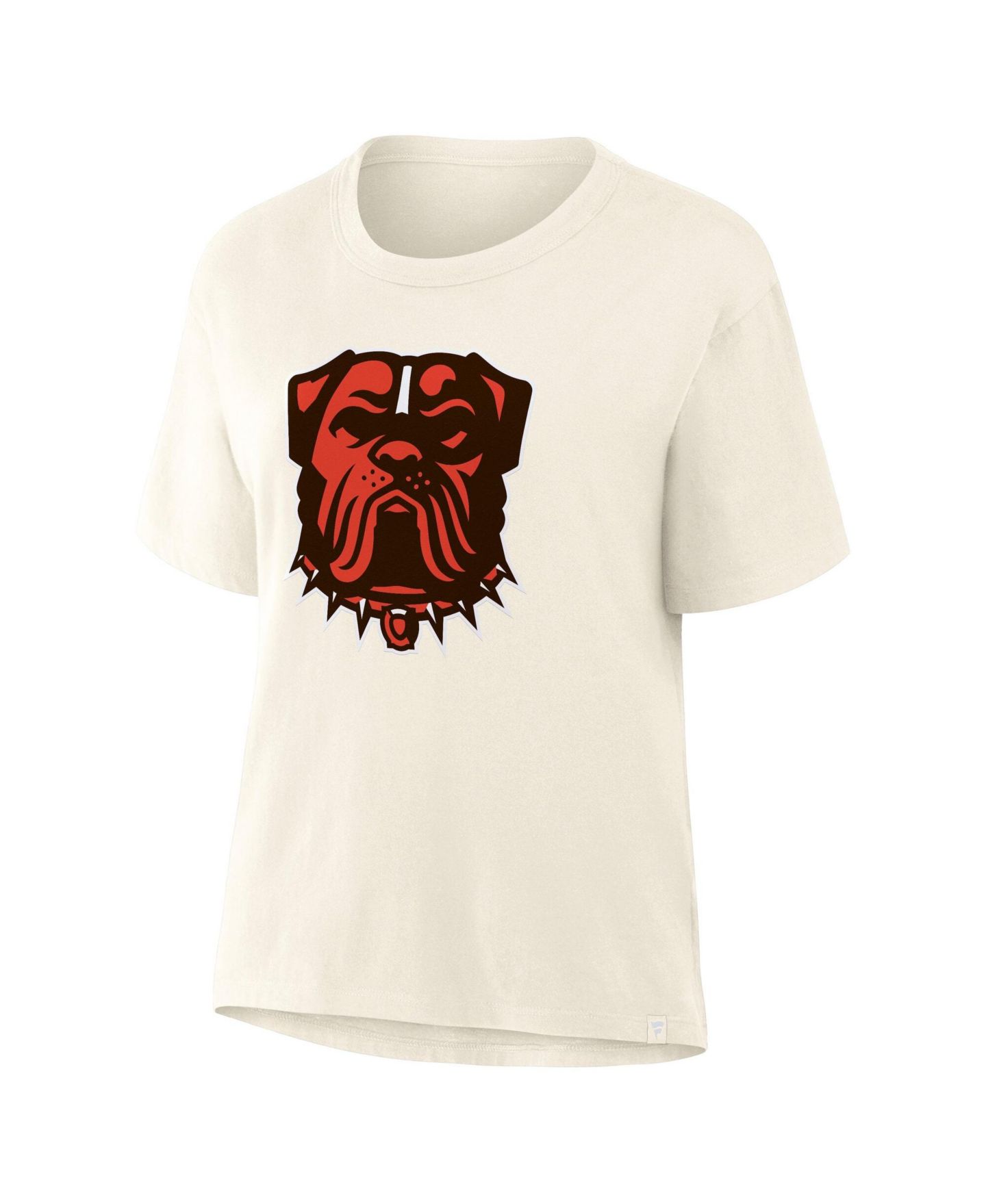 Женская футболка Fanatics Cream Cleveland Browns Dove Legacy — фото 4