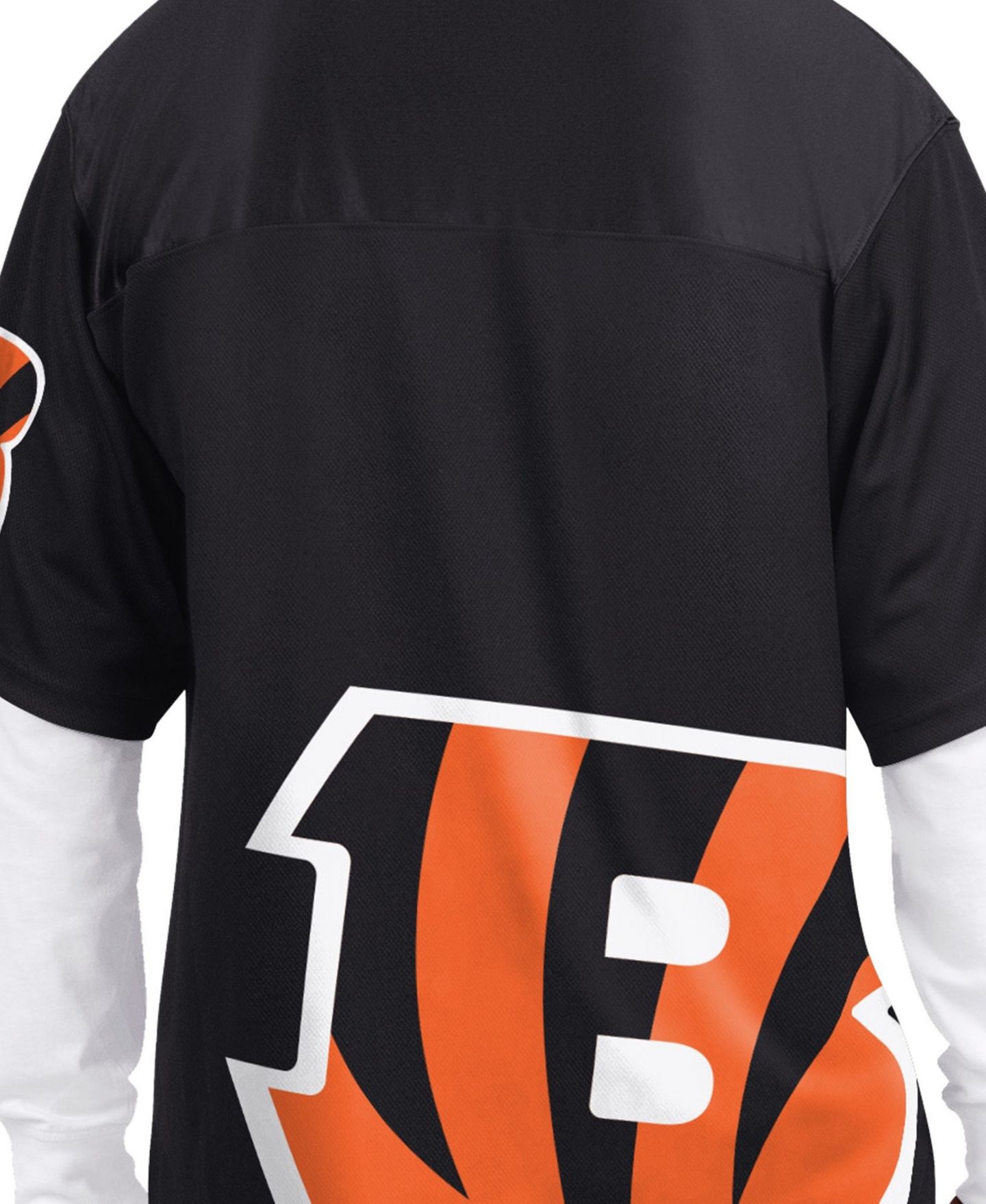 Мужские футболки Starter Black/White Cincinnati Bengals Short-Sleeve Long-Sleeve T-Shirt Combo Pack — фото 8
