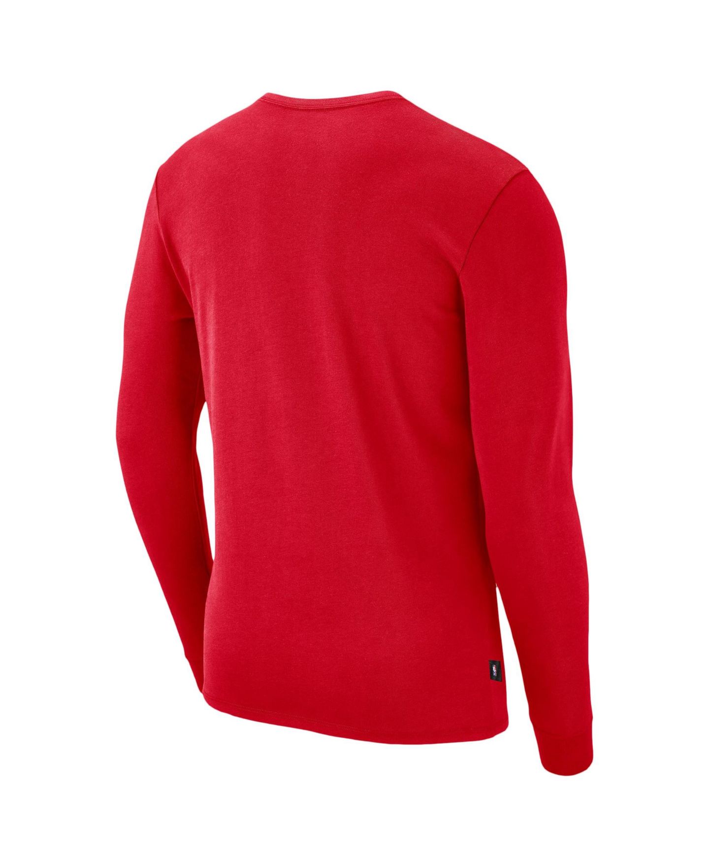 Мужские футболки Nike Red Portland Trail Blazers 2026 Standard Issue Practice Long-Sleeve — фото 3