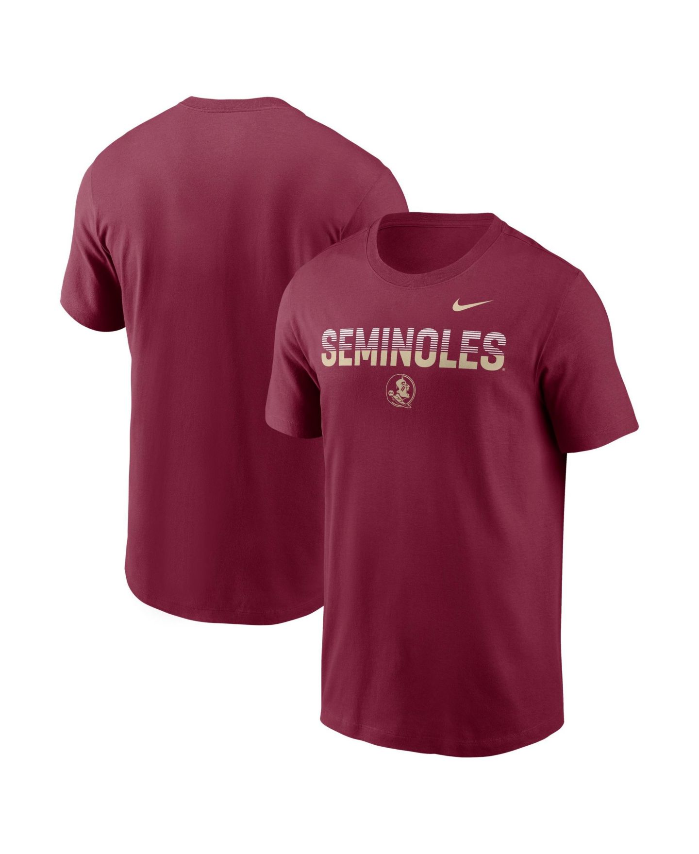 Мужская футболка Nike Garnet Florida State Seminoles Primetime Kinetic — фото 1