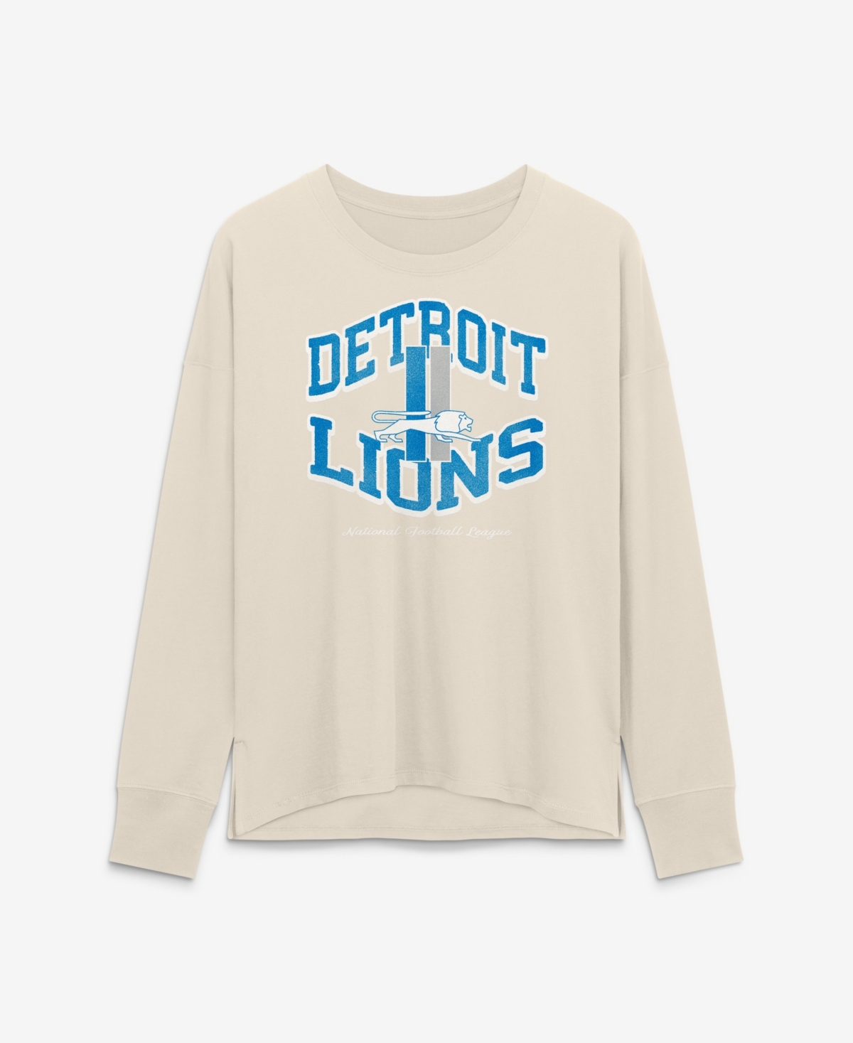 Fanatics Women's Cream Detroit Lions Heritage Legacy Long-Sleeve T-Shirt - Cream