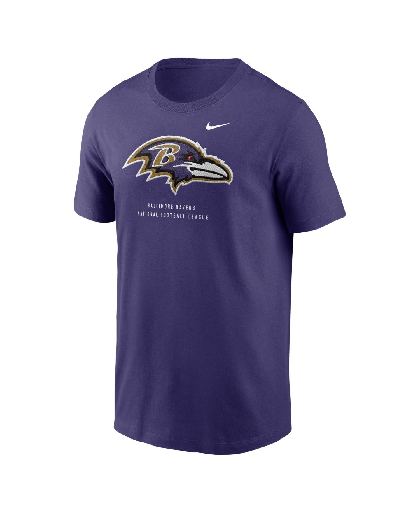 Мужская футболка Nike Purple Baltimore Ravens Property Of T-Shirt — фото 4