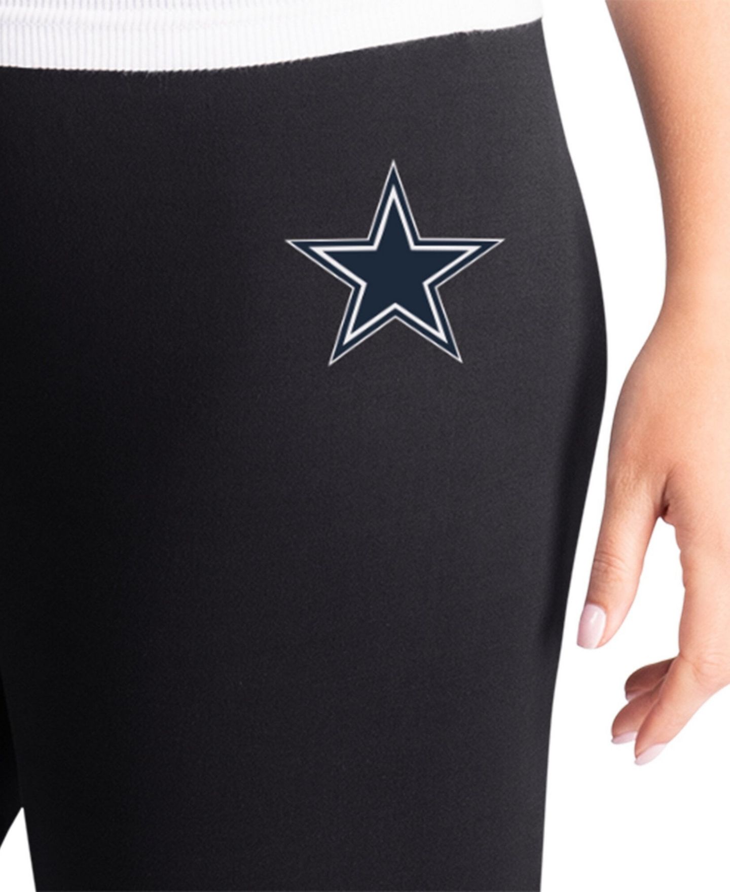 Женские леггинсы G-III 4Her by Carl Banks Black Dallas Cowboys Pregame — фото 3