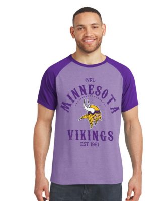 Men's Purple Minnesota Vikings Raglan T-Shirt