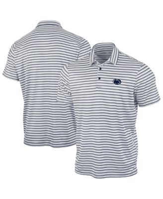 Men's Navy Penn State Nittany Lions Space Stripe Polo Shirt