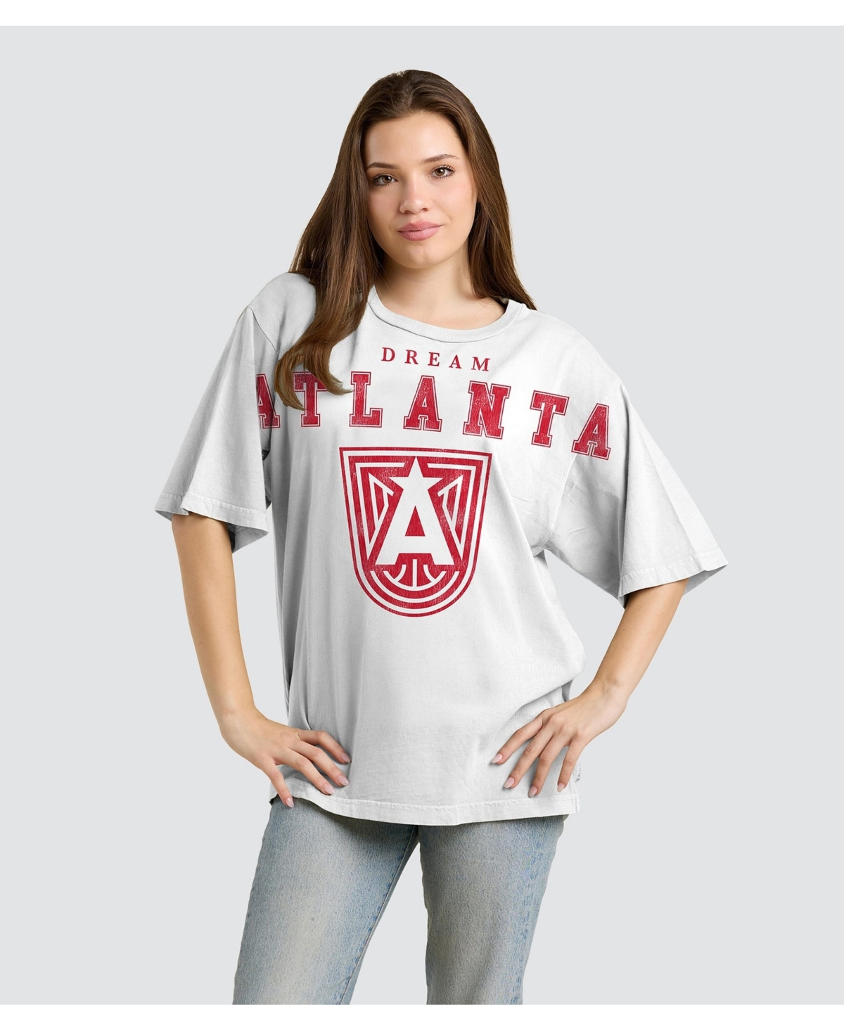 Fanatics Women's White Atlanta Dream Spirit Relaxed Jersey T-Shirt - White