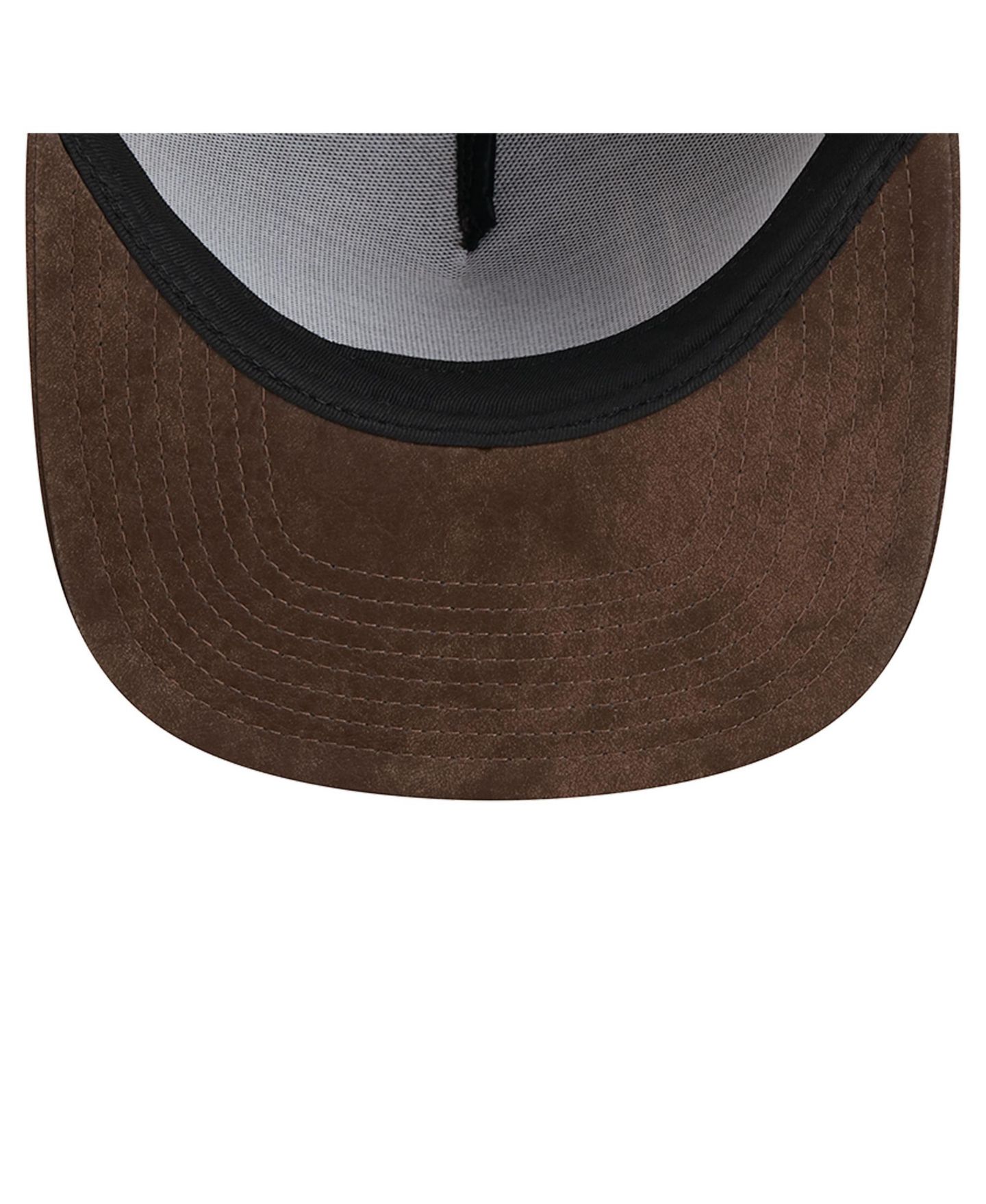 Мужская кепка New Era Brown Memphis Grizzlies Plaid 9FIFTY A-Frame Adjustable Hat — фото 5