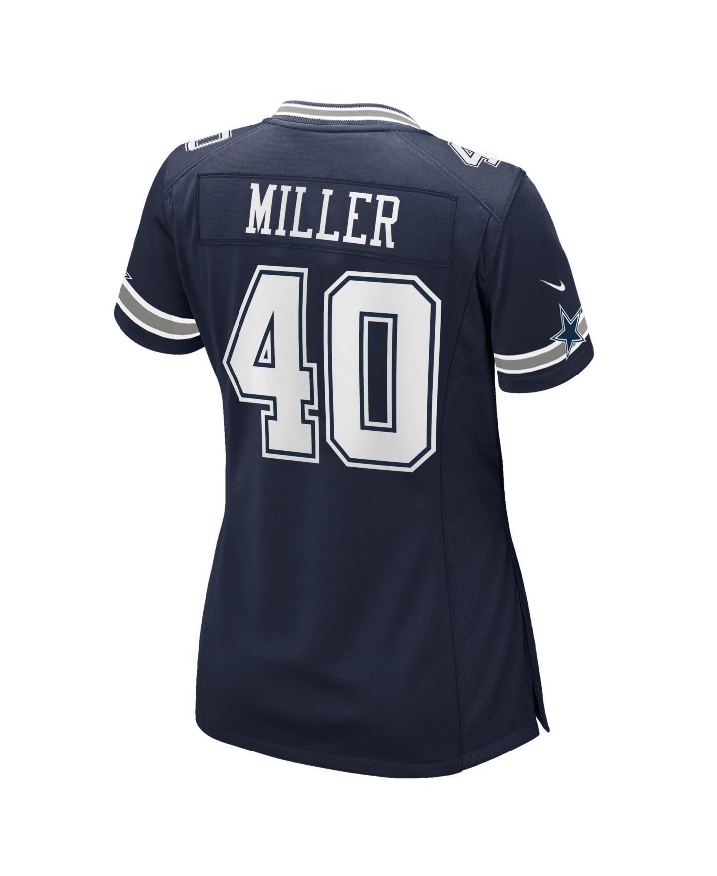 Женский топ Nike Von Miller Navy Dallas Cowboys Game Jersey — фото 7