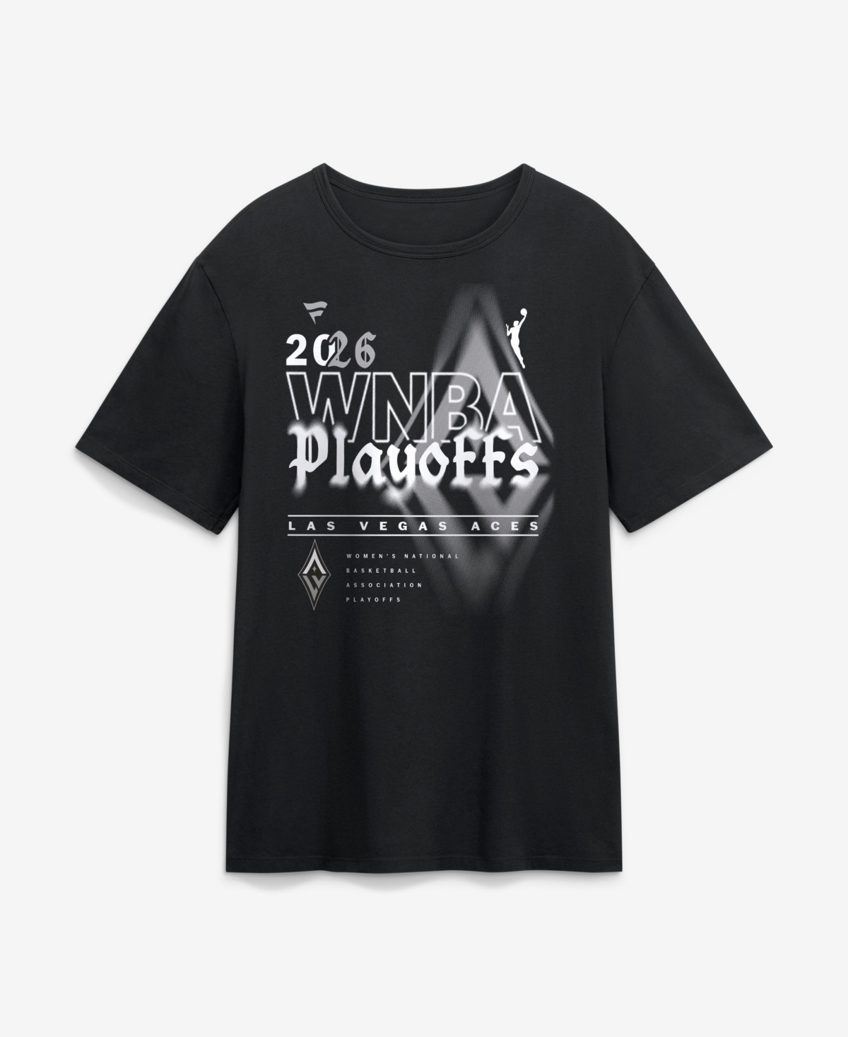Fanatics Men's Black Las Vegas Aces 2026 Wnba Playoffs T-Shirt - Black