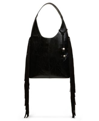 Small Fringe Hobo Handbag