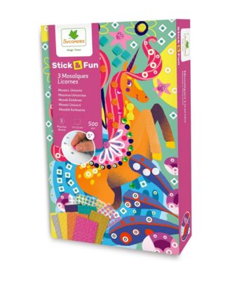 Stick'N Fun Unicorns Mess-Free Mosaics