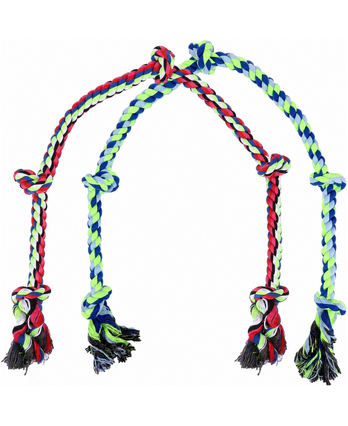 Magicorange Heavy Duty Rope Dog Toys for Large Breed Aggressive Chewers Tug of War - Default