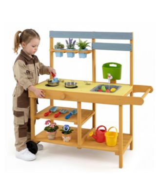 Mobile 9-Piece Mud Kitchen, Ages 3+