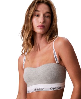 Women's Icon Cotton Bandeau Bra QF8497
