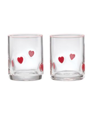 24 Seven Heart Tumblers, 2-Piece Set