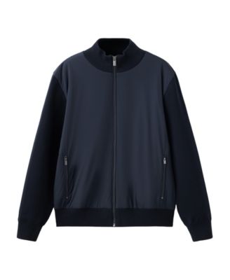 Men's Aston Full-Zip Mock-Neck Cardigan
