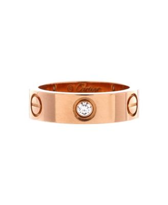 Love 3 Diamonds Band Ring