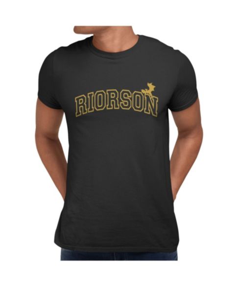 Мужская футболка Fourth Wing Riorson Varsity Graphic Crewneck, цвет: Чёрный