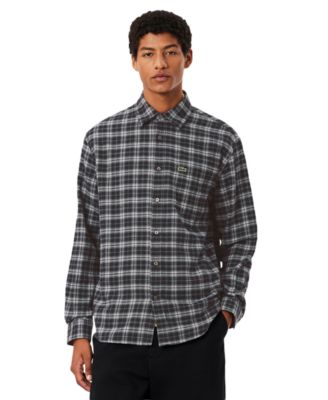 Men's Plaid Flannel Long-Sleeve Shirts