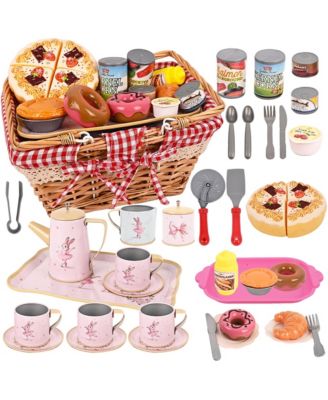 Tea Dessert Picnic Basket Set, Ages 3+
