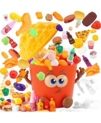 200-Piece Pretend Food Playset, Ages 3+