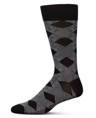 Men's Argyle Crew Socks