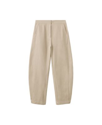 Women's Pleated Baggy High-Waisted Pants