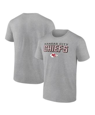 Men's Heather Gray Kansas City Chiefs Swagger T-Shirt