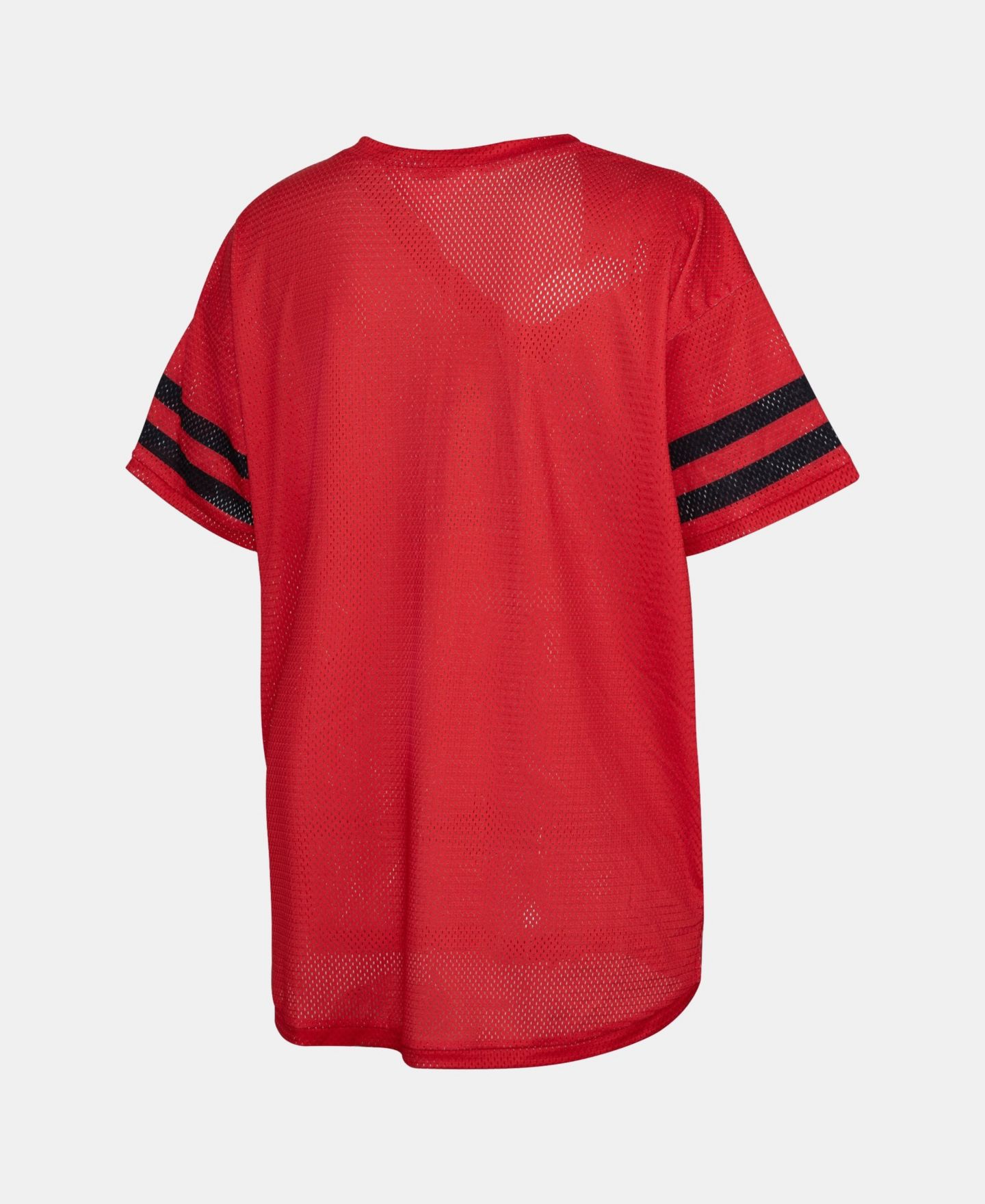 Женская футболка ZooZatz Red Georgia Bulldogs Mesh Jersey Kickoff — фото 3