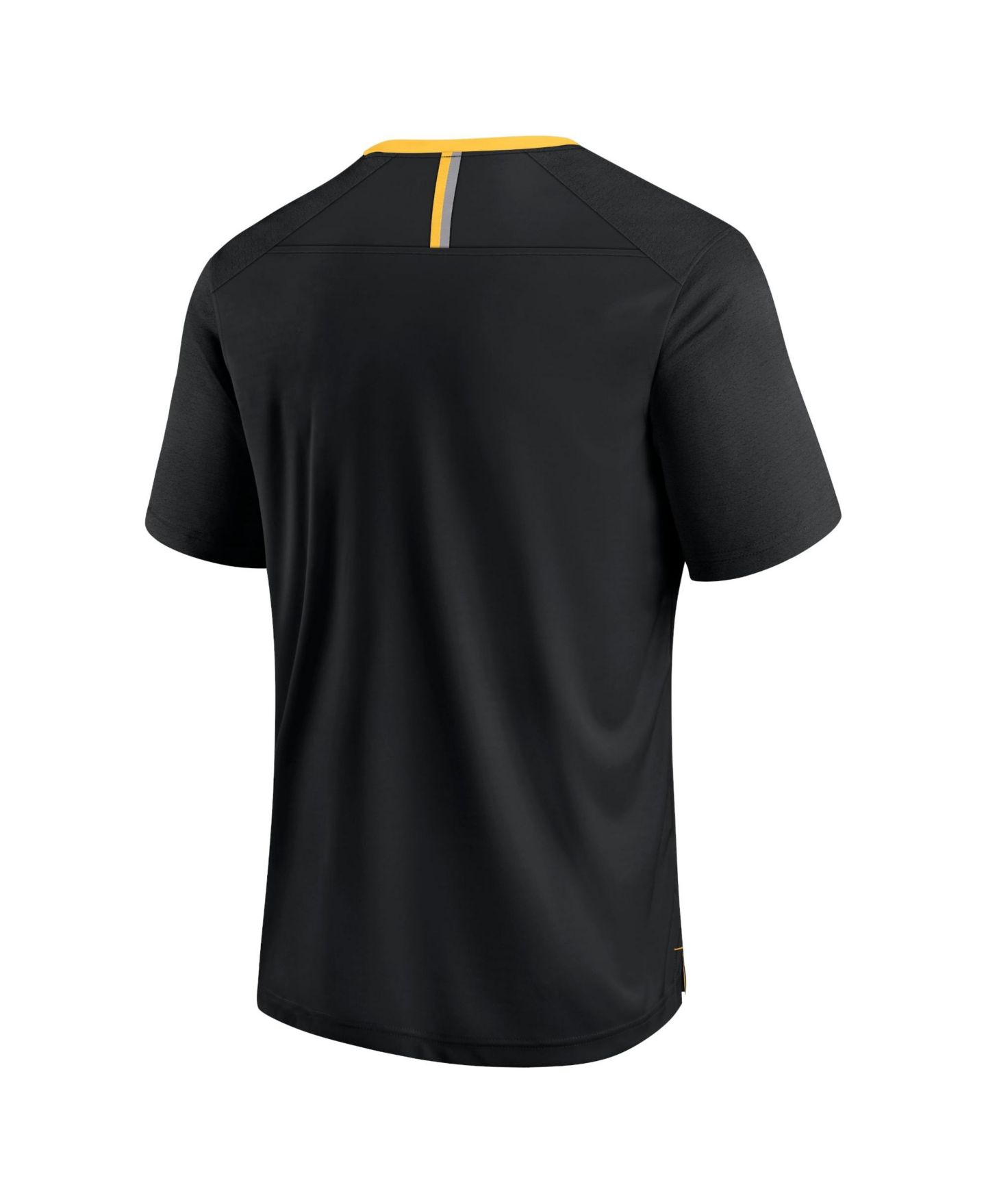 Мужская футболка Fanatics Black Iowa Hawkeyes Defender Fade Slant — фото 2