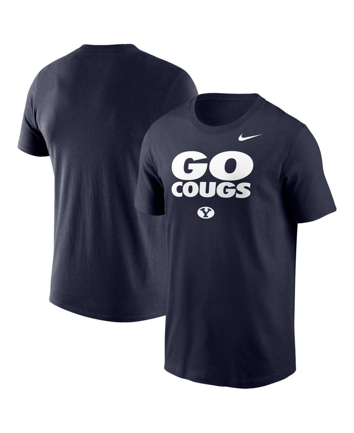 Nike Men's Navy Byu Cougars Practice Dri-fit T-Shirt - Navy