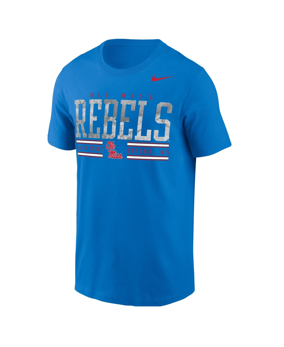Nike Men's Powder Blue Ole Miss Rebels x Realtree T-Shirt - Powder Blue