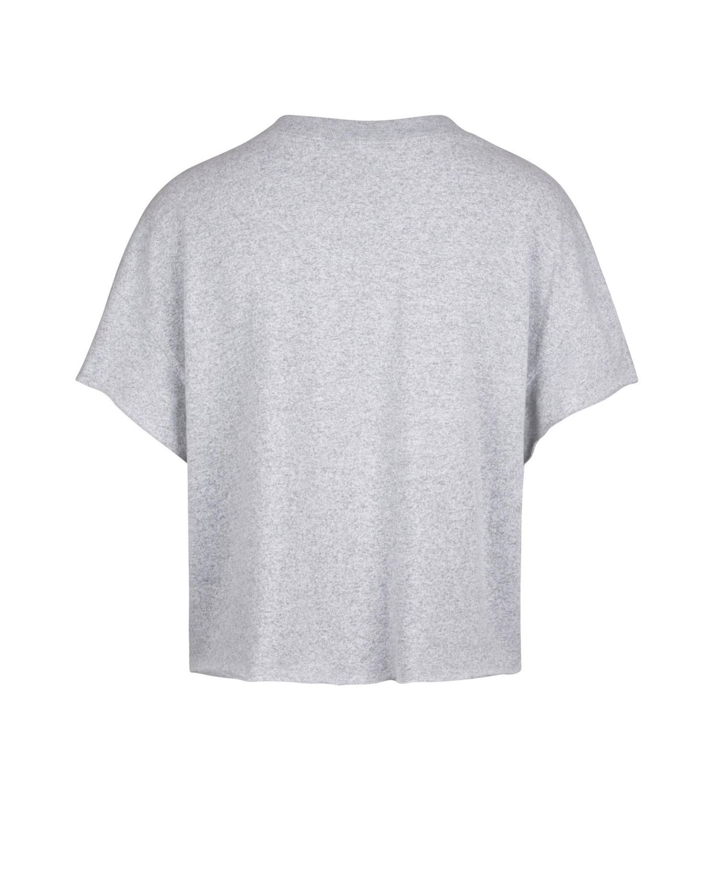 Женская футболка '47 Brand Gray San Antonio Spurs Banners Out Oversized Notch Neck — фото 2