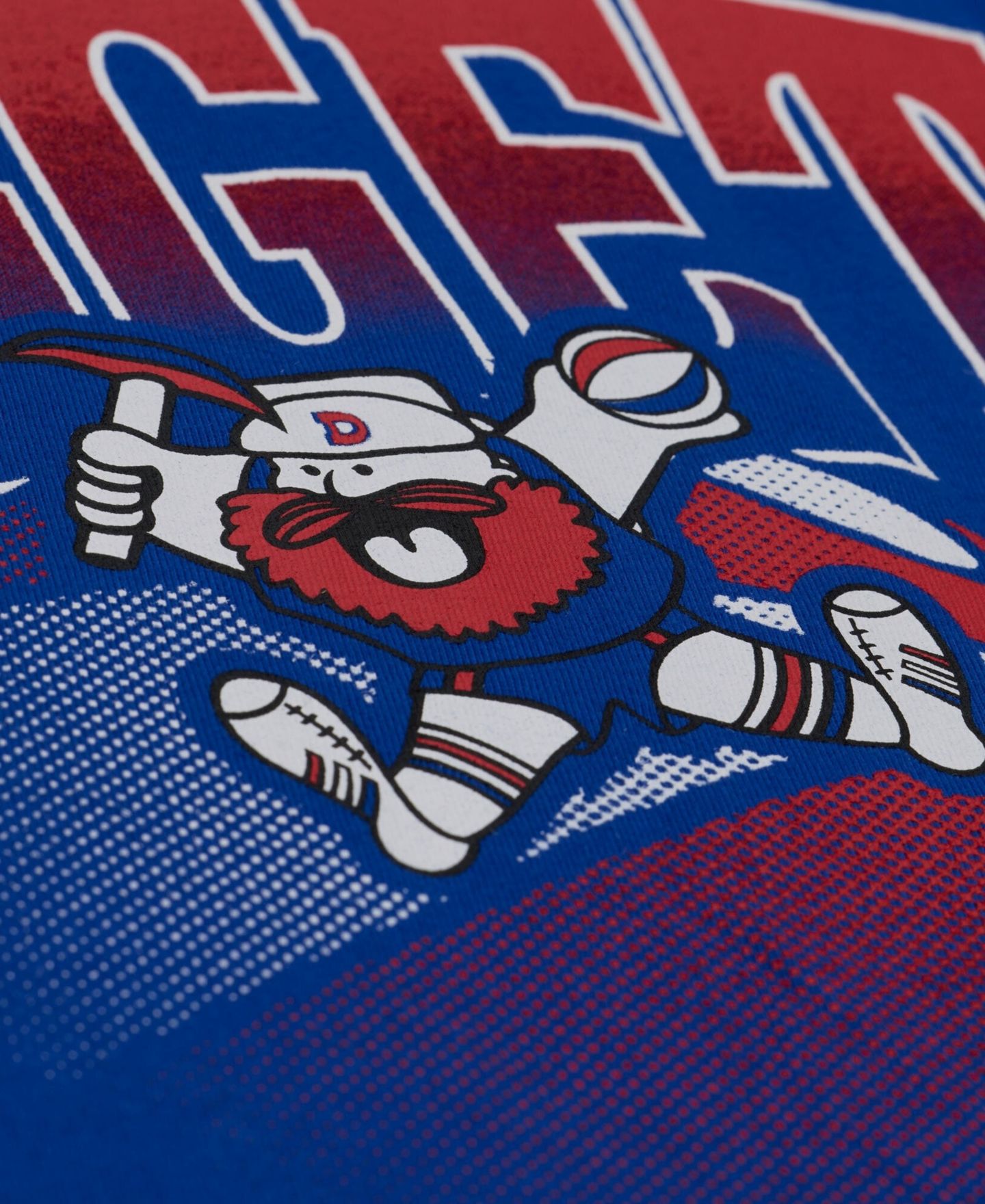 Мужская футболка Mitchell & Ness Mitchell Ness Royal Denver Nuggets Core Graphic — фото 4