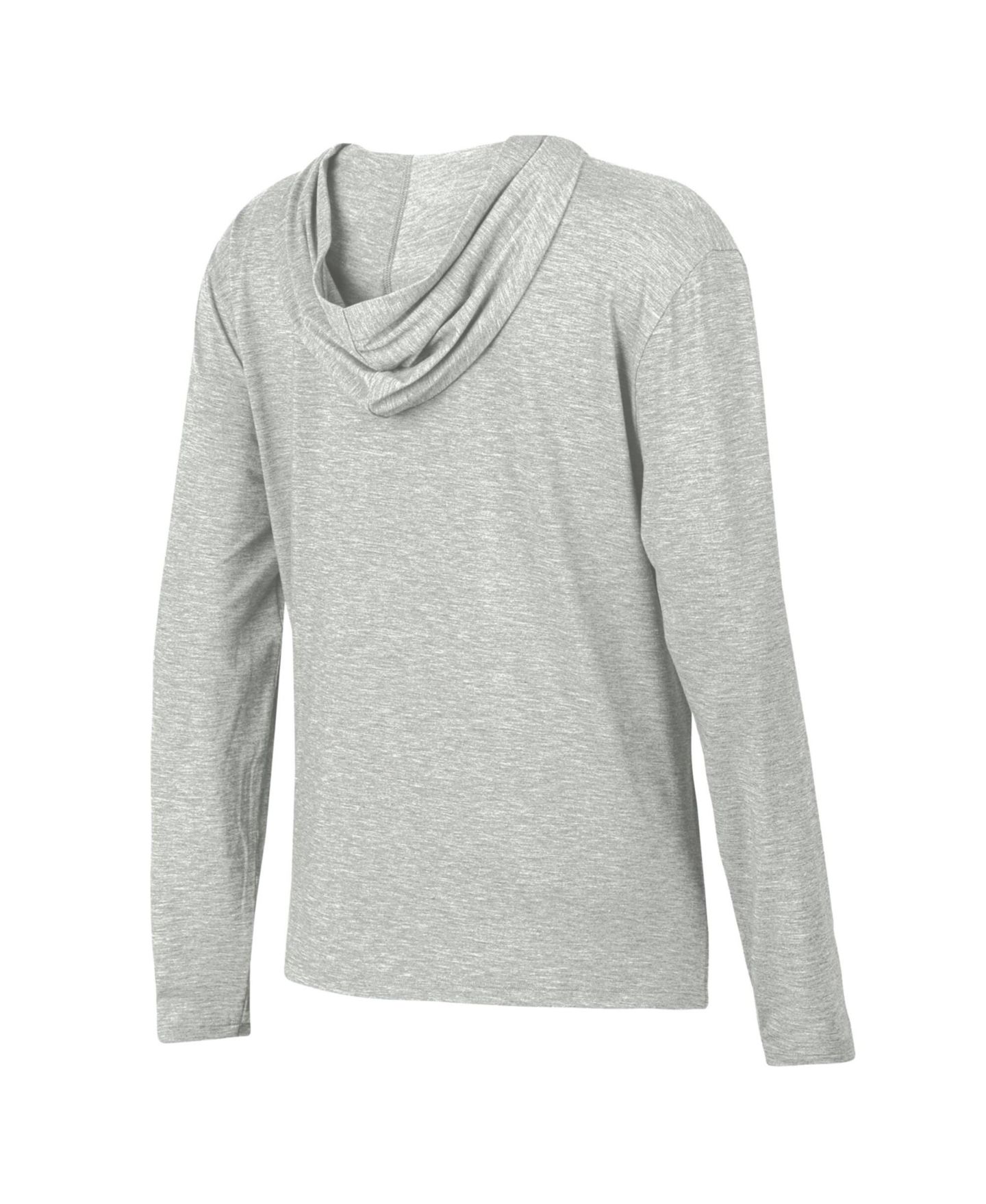 Женская футболка Under Armour Gray Notre Dame Fighting Irish Breezy Long-Sleeve Hooded — фото 3
