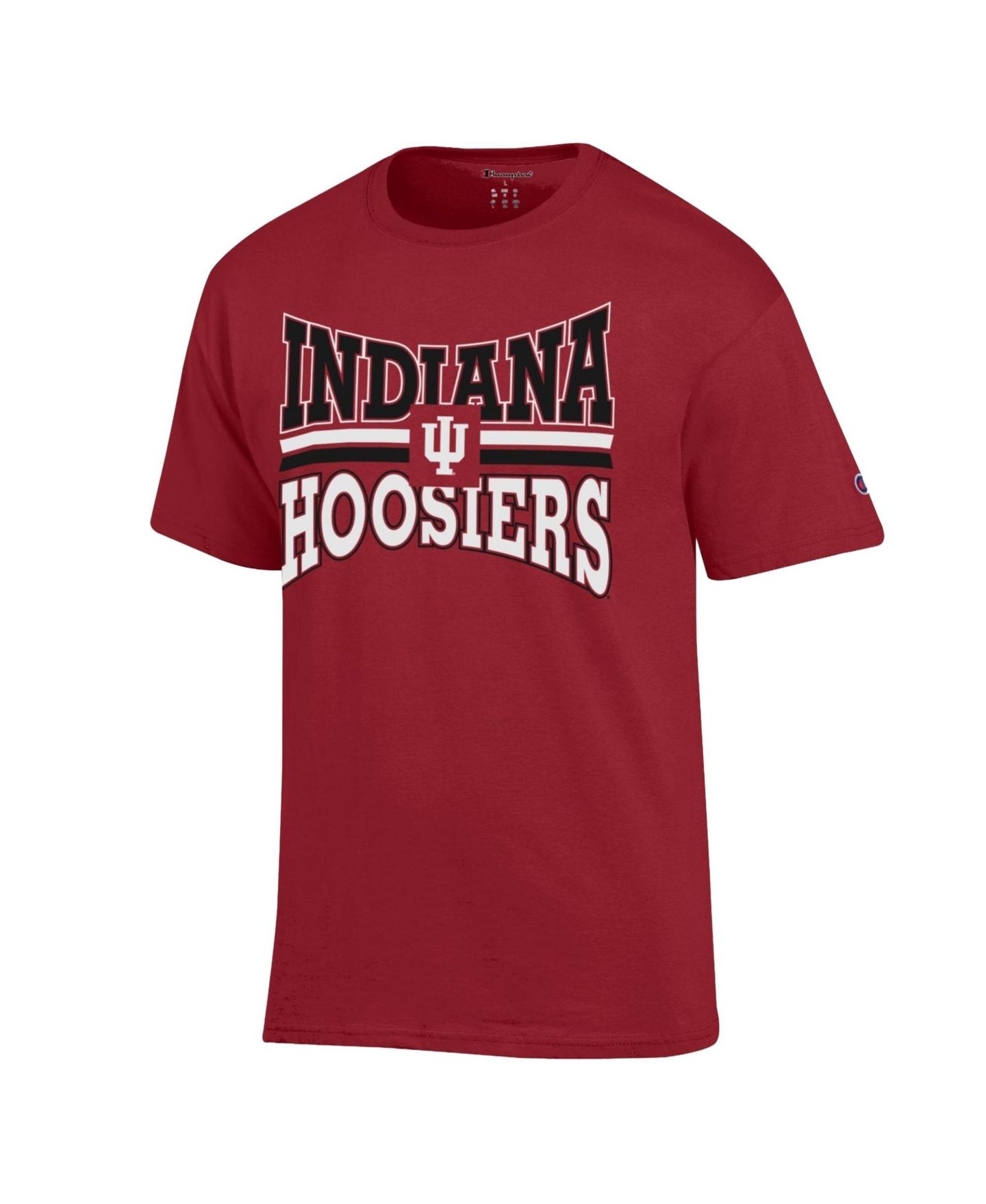 Мужская футболка Champion Crimson Indiana Hoosiers Team Zoom — фото 2