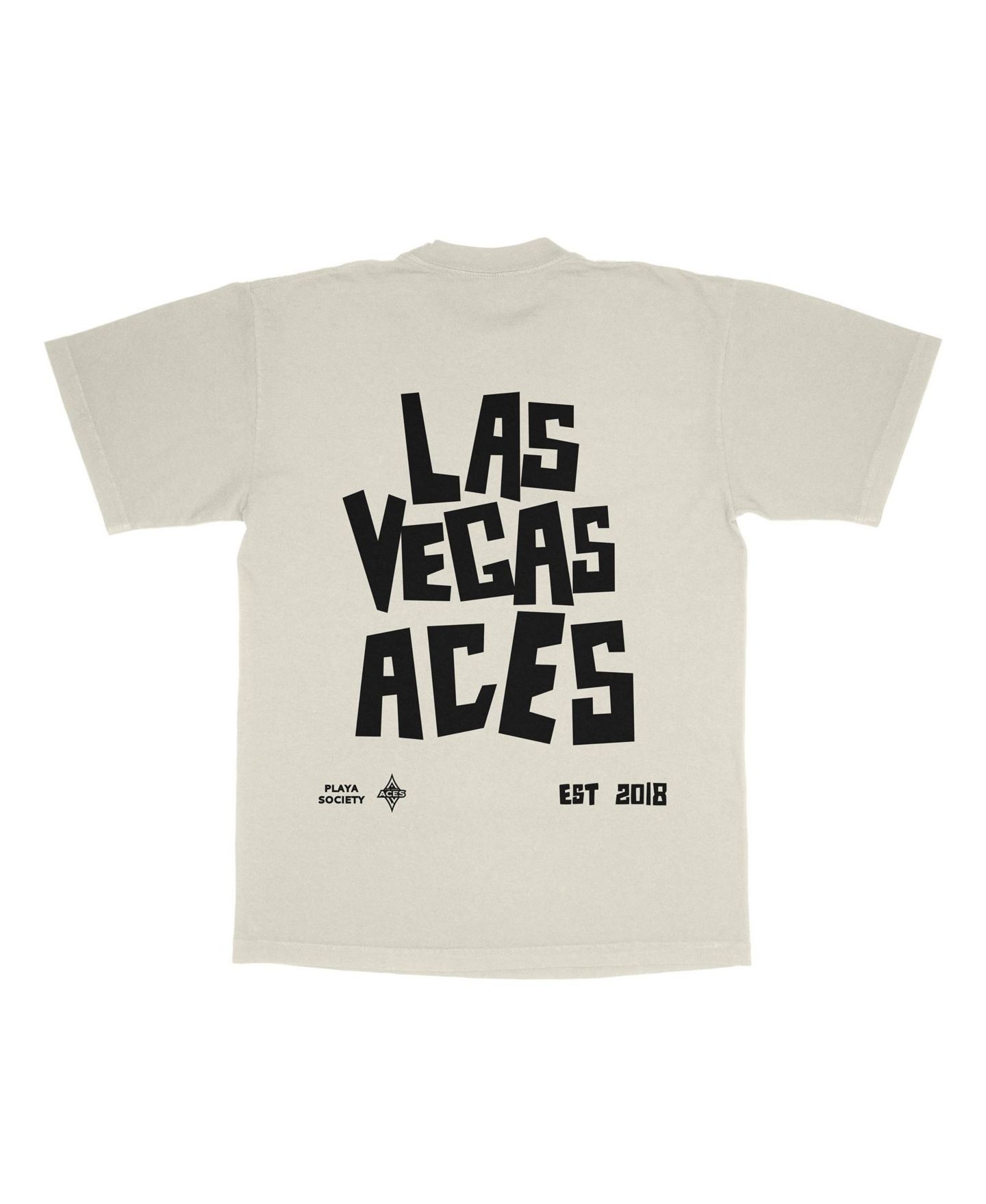 Футболка Playa Society Oatmeal Las Vegas Aces Est — фото 3