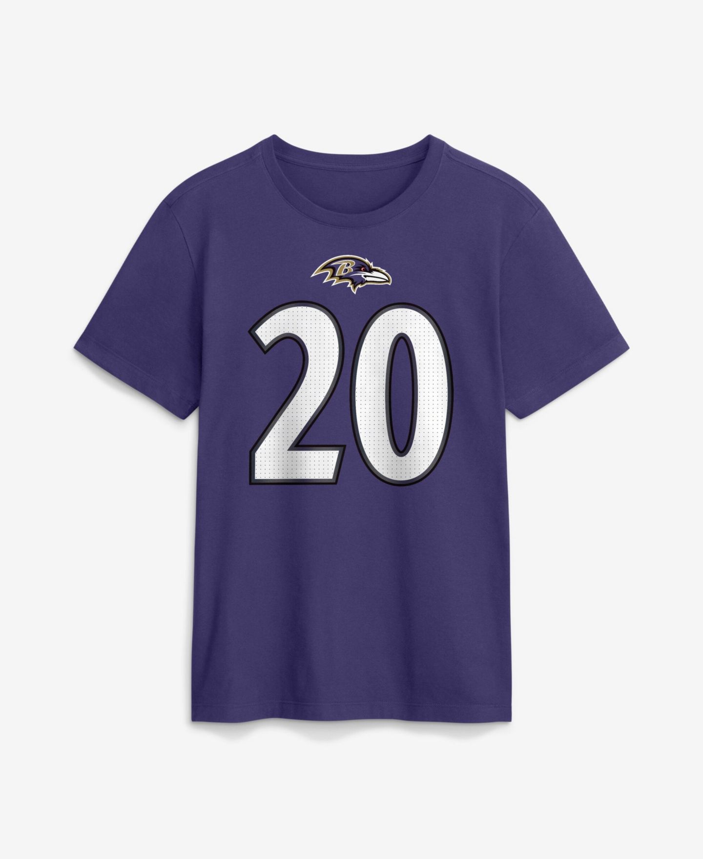 Мужская футболка Nike Ed Reed Purple Baltimore Ravens Retired Name & Number — фото 2