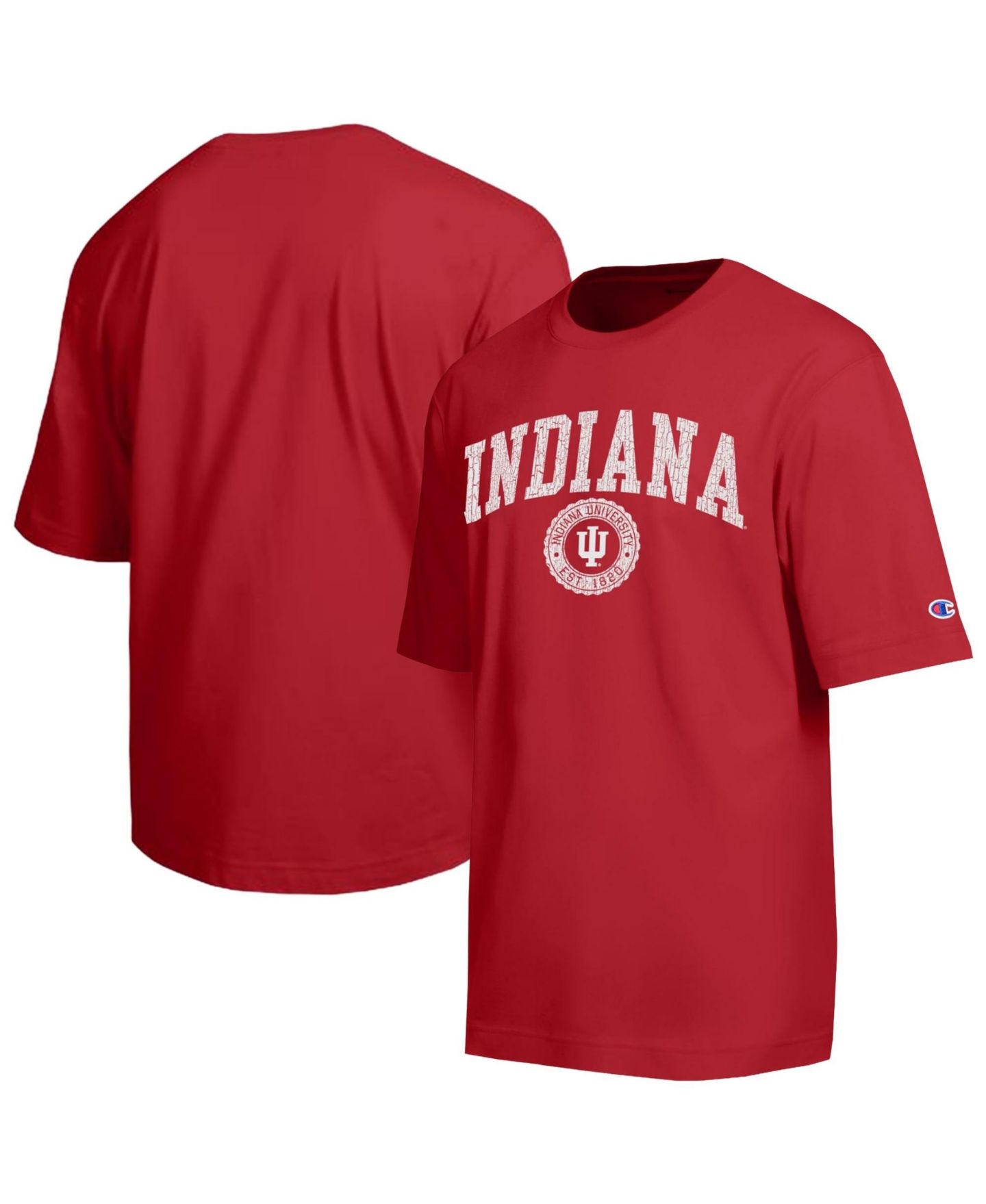 Мужская футболка Champion Crimson Indiana Hoosiers Scholar All-Star — фото 1