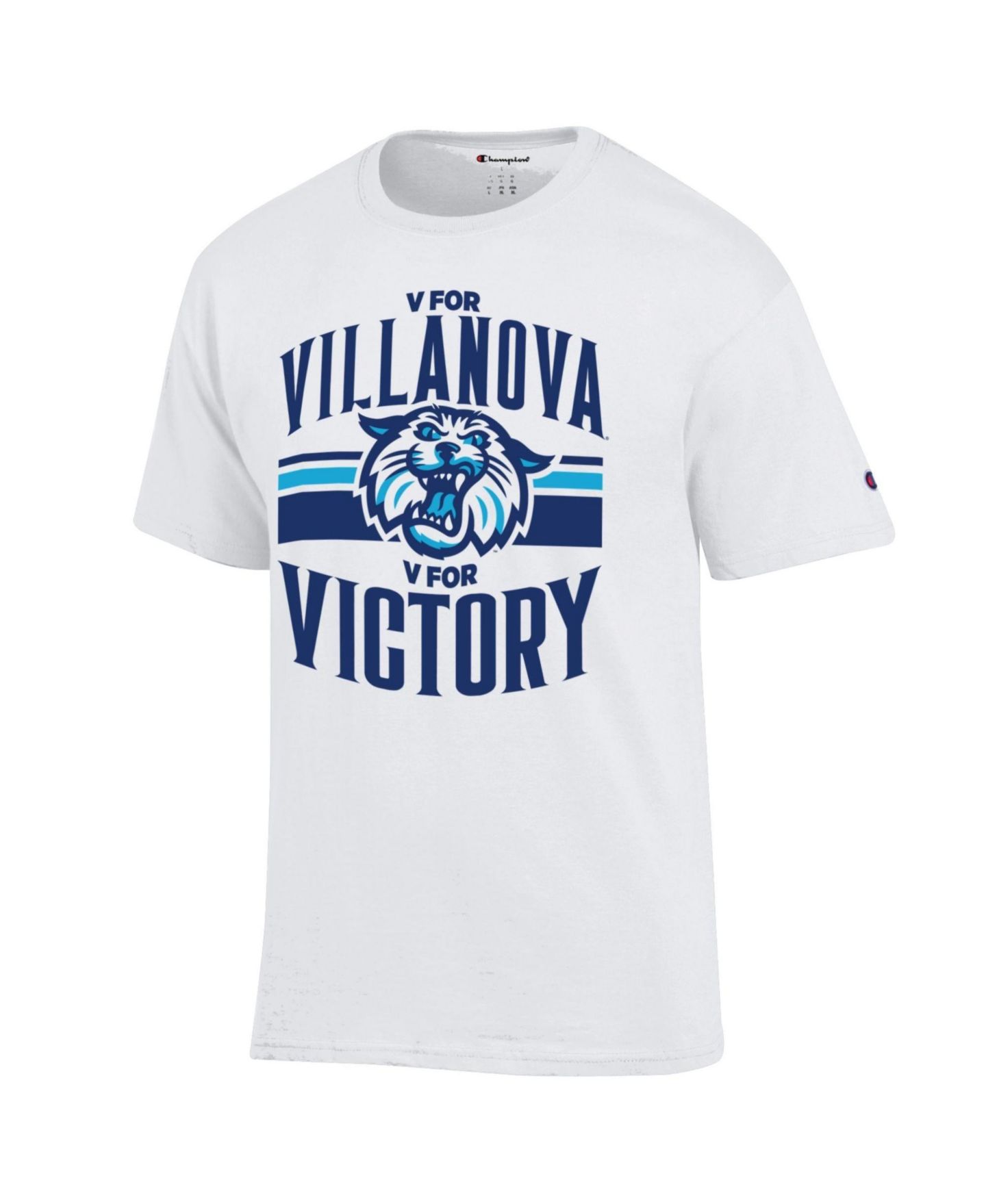 Мужская футболка Champion White Villanova Wildcats 2026 Fan — фото 2