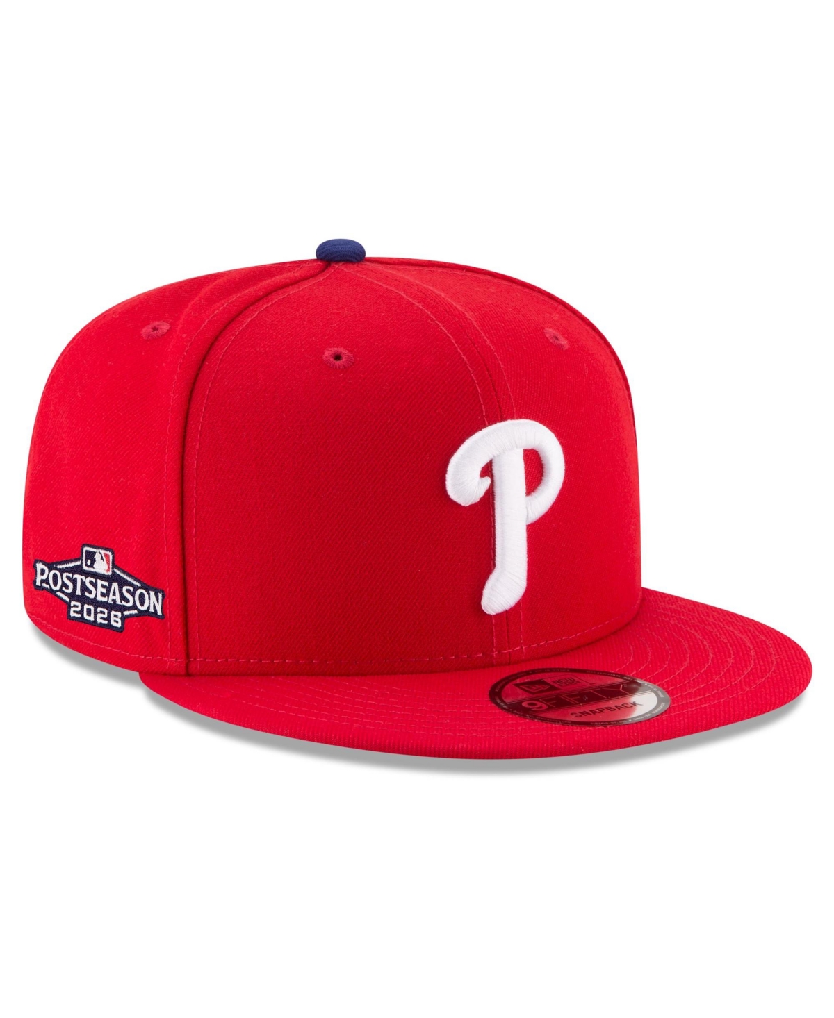 New Era Men's Red Philadelphia Phillies 2026 Mlb Postseason Side Patch 9FIFTY Snapback Hat - Red