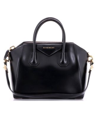 Small Antigona Bag Glazed Leather