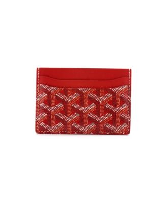 Saint Sulpice Card Holder Coated Canvas