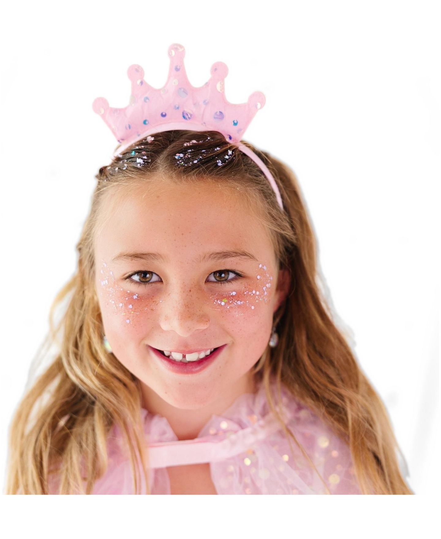Комплекты Sweet Wink Sparkle Cape, Wand and Headband, 3-Piece Set для девочек, цвет: Розовый — фото 3