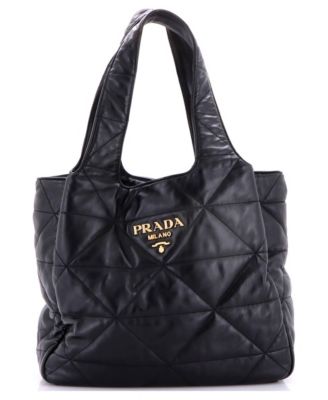 Medium Flou Dynamique Open Tote Quilted Nappa Leather
