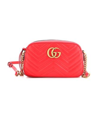Small GG Marmont Shoulder Bag Matelasse Leather