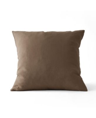 French Linen Removable Cover Euro Pillow, 26" x 26"