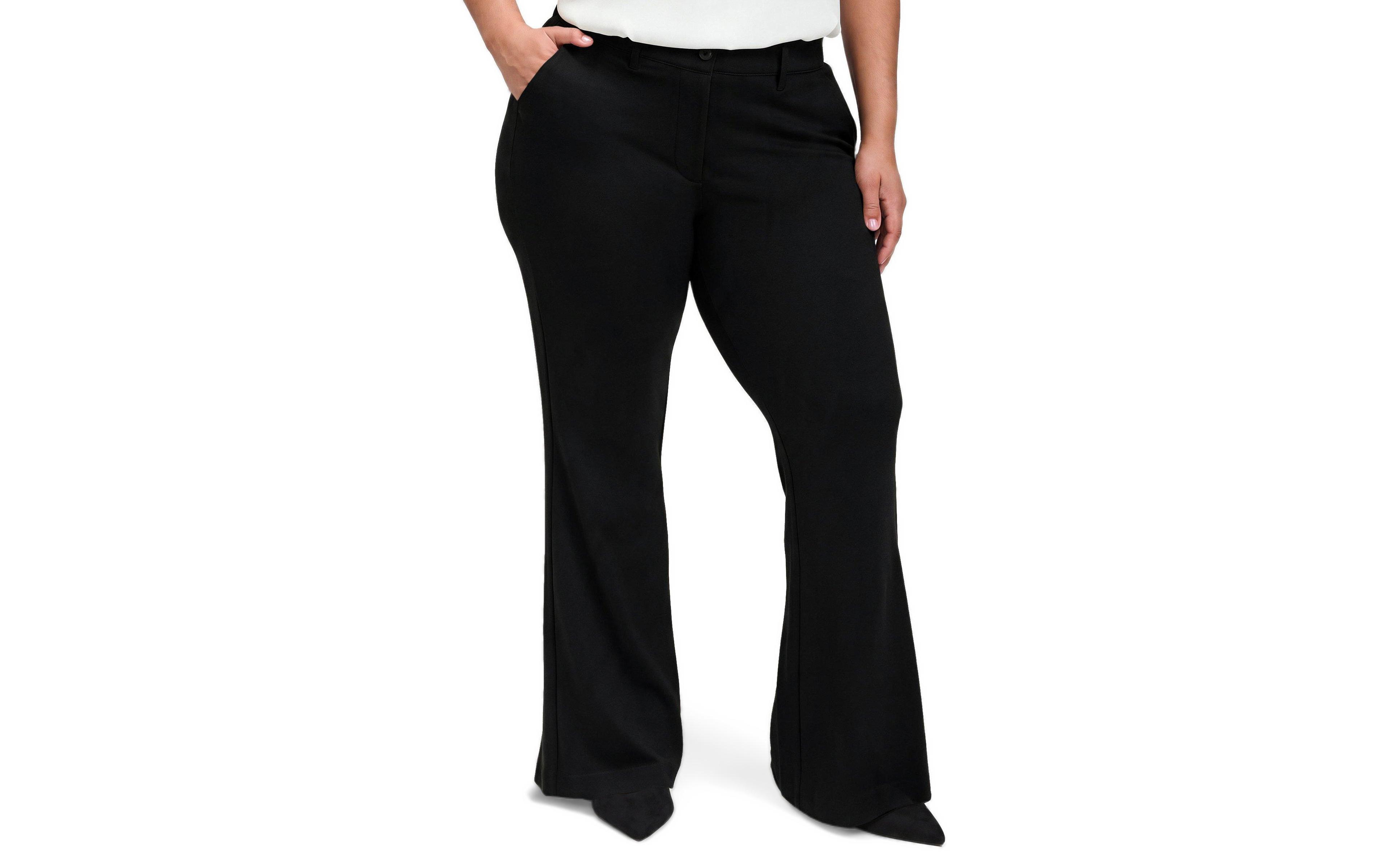 Torrid Women's High-Rise Flare Ponte-Knit Pants