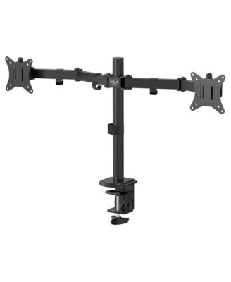 Fully Adjustable Steel Dual Monitor Desk Mount Stand for 17"-32" Monitors