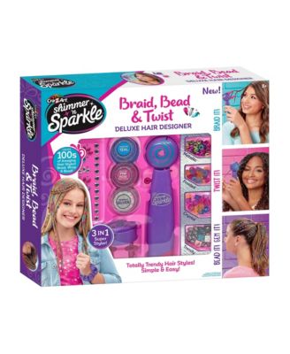 Shimmer 'n Sparkle 3-in-1 Hair Styler Braid Bead and Twist Hair Designer